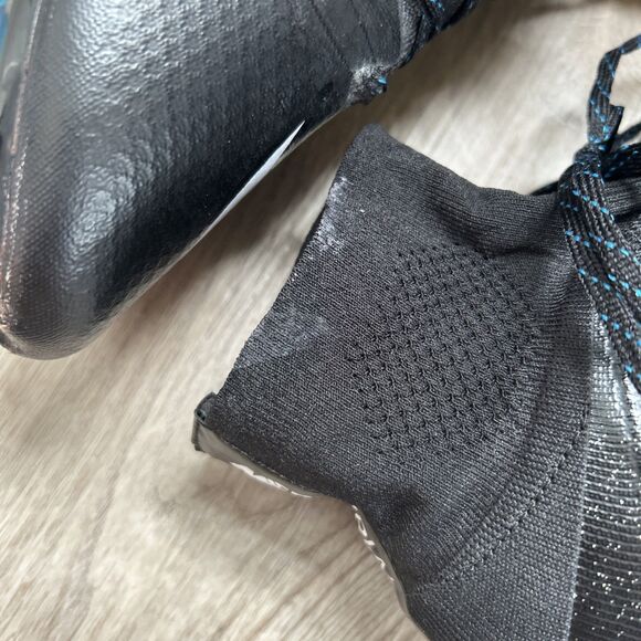 Nike Mercurial Superfly CR7 FG Mens Size 11 Black Neon Turquoise Soccer Cleats - Picture 3 of 12